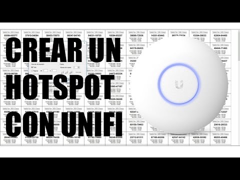 Hotspot en Unifi controller con APs | Español