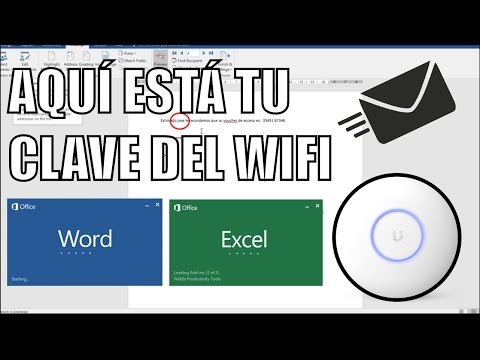 Cómo enviar muchos Vouchers de WiFi por Email – Combinar Correspondencia| Unifi Español
