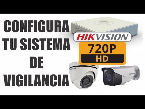 Crea y configura tu propio sistema de CÁMARAS de vigilancia– Hikvision | Español