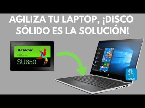 ¡Agiliza tu laptop con un disco de estado sólido! – HP x360 14-cd0003la | Español 2019