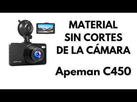 Apeman C450 footage – Material directo de la cámara