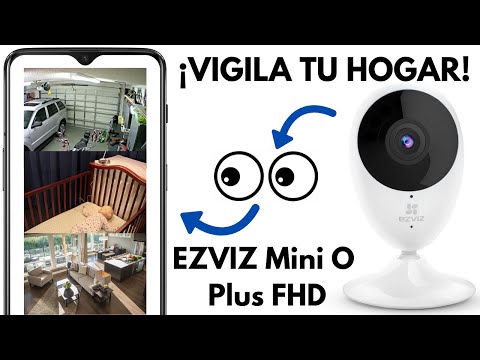 Vigila tu casa, oficina, parqueadero o el frente de casa con la Cámara EZVIZ O PLUS FHD | Español