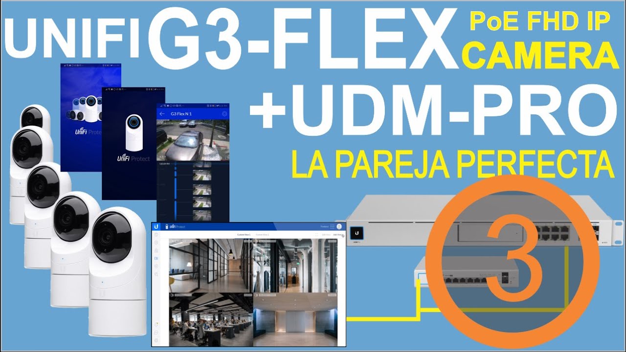 Unifi G3 Flex + UDM Pro Parte 3 | La pareja perfecta