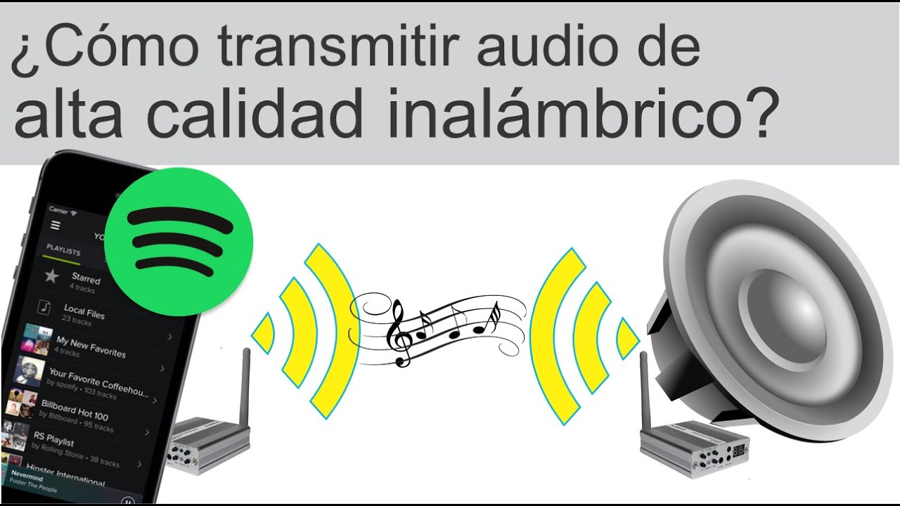 Transmisor Inalámbrico de Audio Análogo