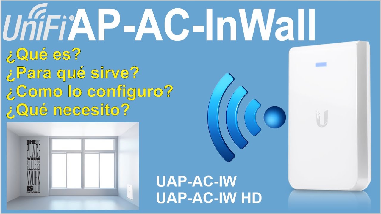 UNIFI AP AC In Wall HD y cómo configurarlo