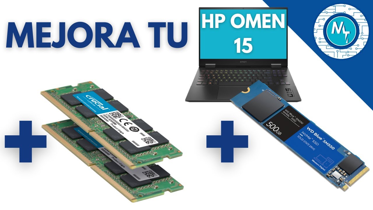 Mejora tu HP OMEN 15 (2020) | Más RAM y Más Almacenamiento SSD
