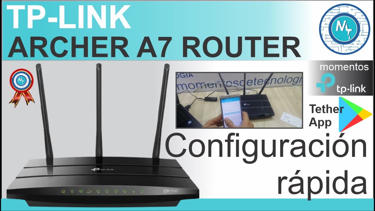 TP-LINK Archer A7 – Configuración ultra rápida