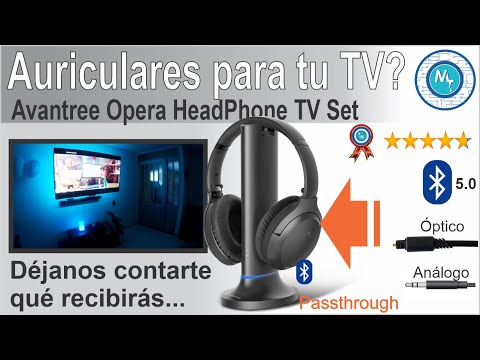 Avantree Opera: Audífonos Bluetooth para la TV… y más – El Todo en Uno de los Audífonos