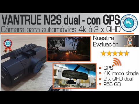 ¿Buscando Dash Cam? ¡Podría ser la Vantrue N2S 4K o 2 x 2.5K!