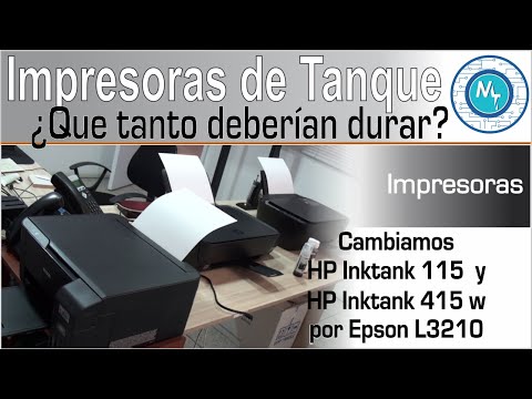 Impresoras de Tanque – ¿Que tal han sido? – Epson Ecotank L3210