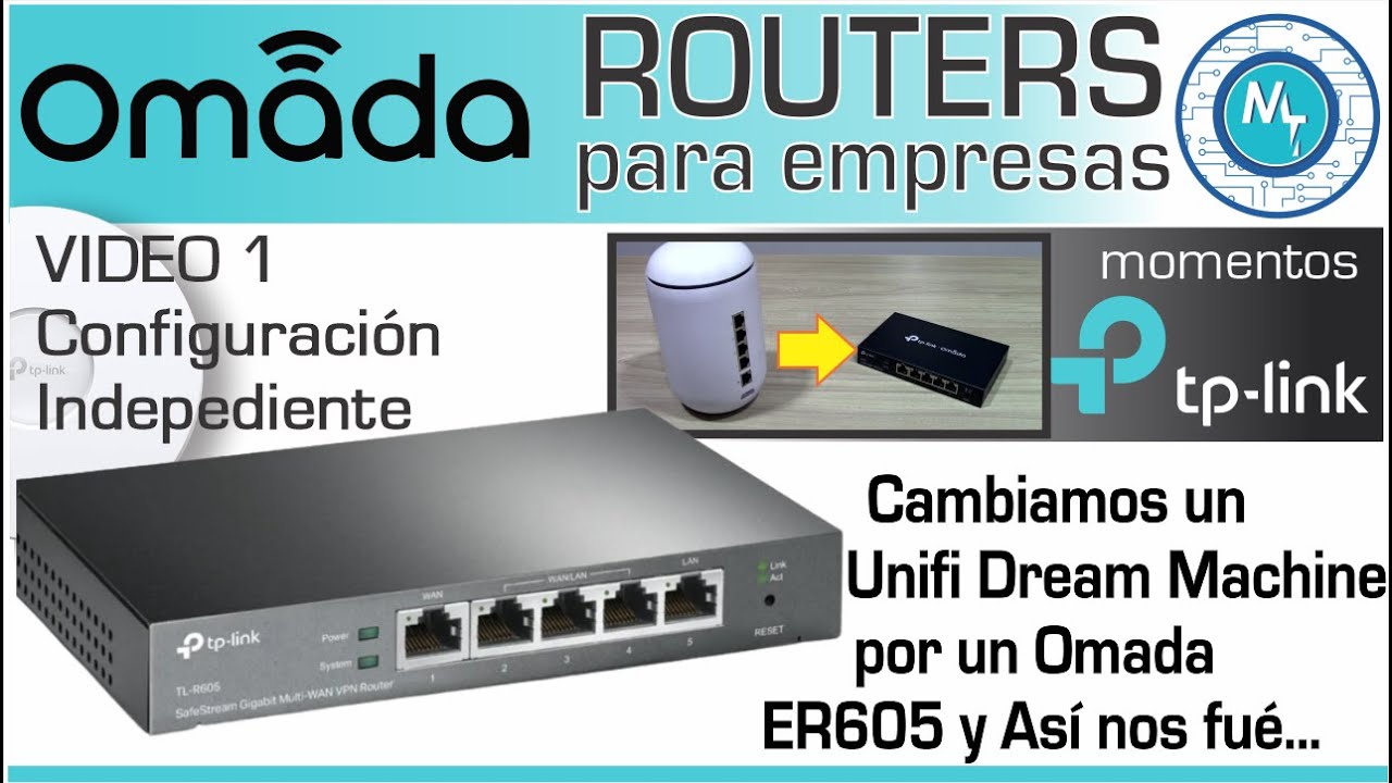 TP Link Omada Routers para Empresas – Balanceo de carga