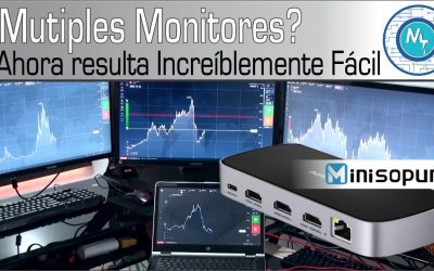 MINISOPURU Triple o cuádruple monitor para cualquier laptop – ¿Cómo lograrlo?