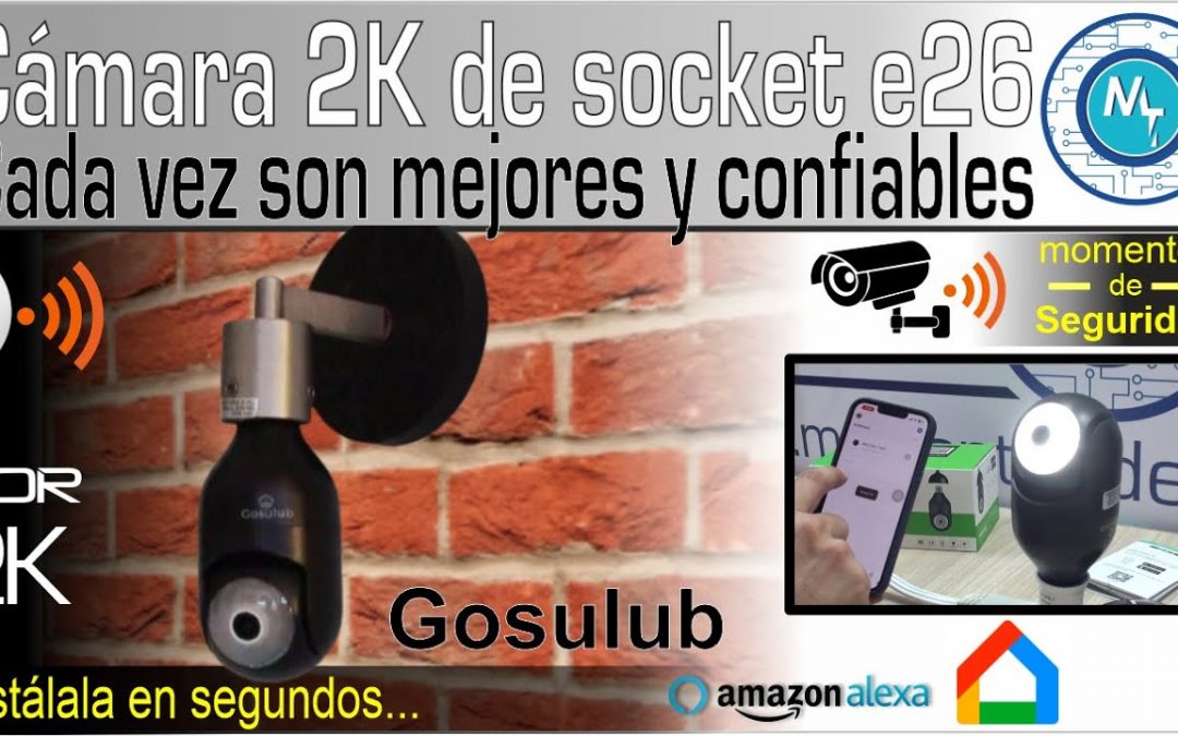 Una gran cámara que se usa como una bombilla – ¿Así de fácil?
