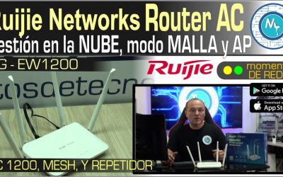 Router RG EW-1200 de Ruijie Networks, Gestion en la nube, modo Malla y más!