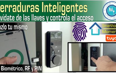 Seguridad para tu casa Inteligente: Cerradura de huellas, Como instalar y configurar – Biométrica.