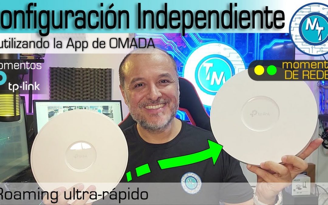 OMADA Impresionante roaming, configuración independiente rápida de los Puntos de Acceso EAP610 y 773