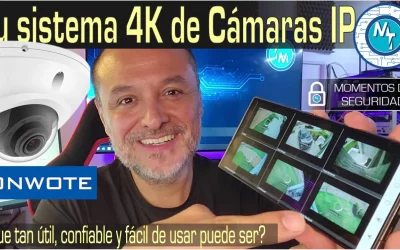 Instala tu propio Sistema de cámaras PoE IP de seguridad Onwote – Hazlo tu mismo – 16 Cámaras ONVIF