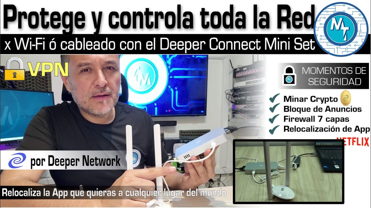 El Deeper Mini, seguridad, control parental y mucho más a un nuevo nivel. Todo en un mini router