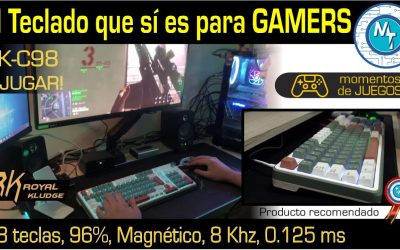 El RK C98 Un teclado GAMER que… bueno… Este es el teclado GAMER que querrás… de Royal Kludge