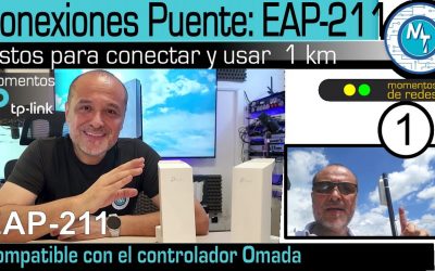 ¿Cómo extender tu red a zonas remotas de forma inalámbrica? | Evaluamos el kit puente Omada EAP211