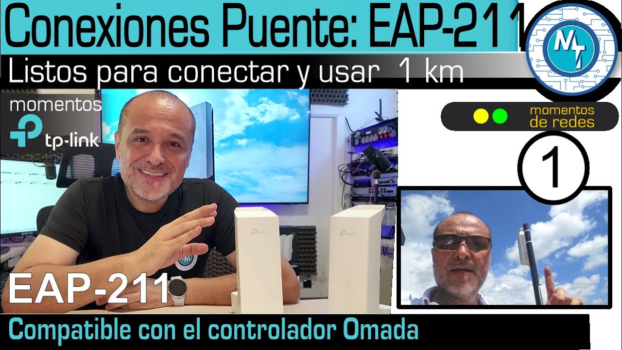 ¿Cómo extender tu red a zonas remotas de forma inalámbrica? | Evaluamos el kit puente Omada EAP211