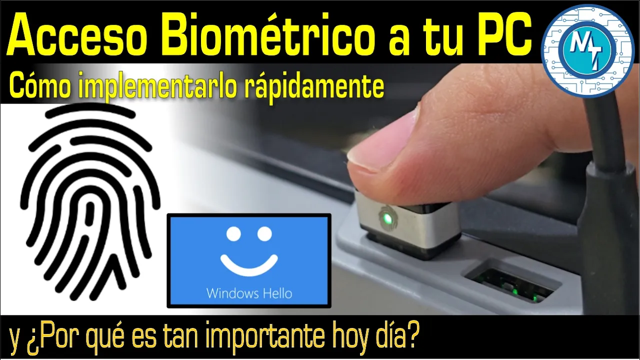 Cómo usar un lector de huellas dactilares para autenticarse en Windows Hello y usar Claves de Acceso