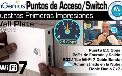 ¿La mejor conexión WiFi para hoteles y oficinas? Análisis del punto de acceso WiFi 7 EnGenius ECW515