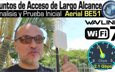 WAVLINK AERIAL BE51 Extraordinaria Cobertura, WiFi 7! Punto de Acceso para exteriores largo Alcance