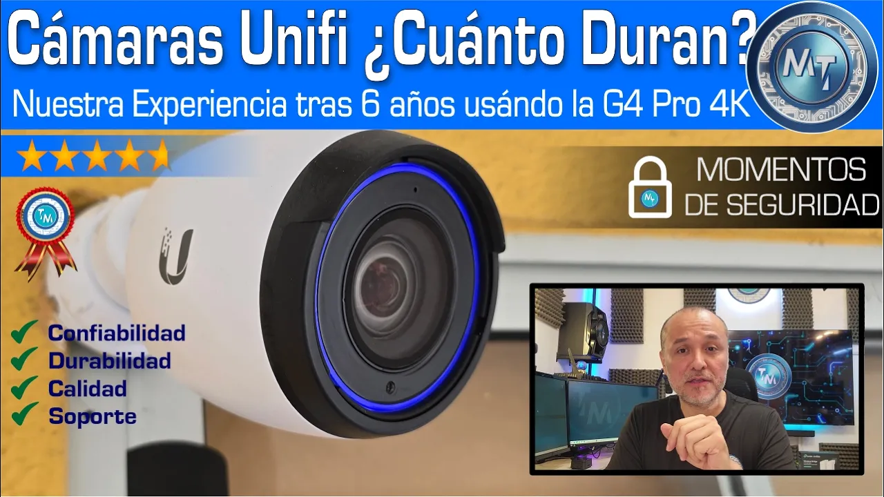 Ubiquiti Unifi G4 Pro 4K después de seis años, Camaras Unifi Protect, ¿Debería optar por Unifi?