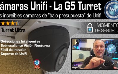 La Unifi G5 Turret Ultra 2K, Una Cámara Económica con Excelentes Especificaciones. 2K PoE AI Audio