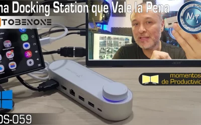 Genial Docking Station, compacta, control de volumen, 100 watt 10G Windows Dual HDMI TobenONE UDS059