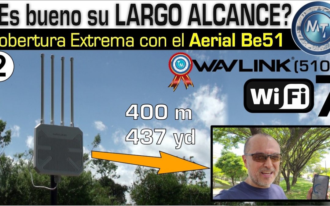 El punto de acceso WiFi 7 BE5100 de WAVLINK, y su increíble alcance, es justo lo que necesitas BE51