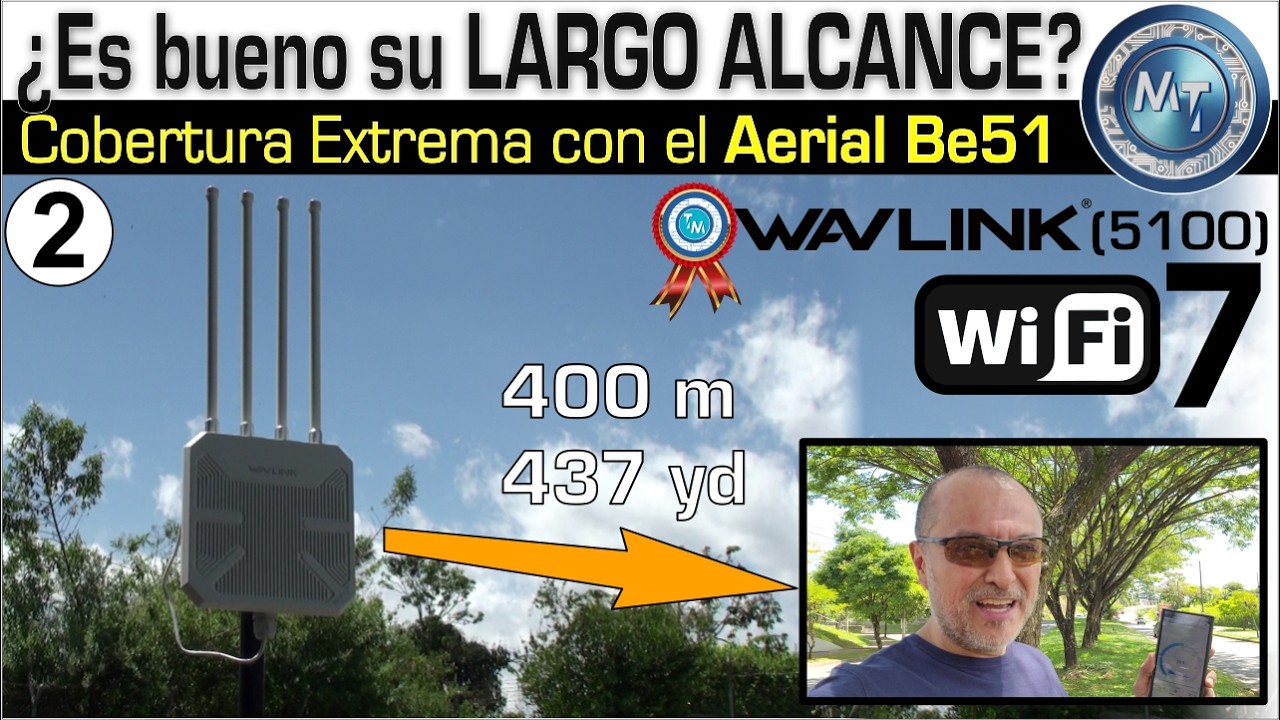 El punto de acceso WiFi 7 BE5100 de WAVLINK, y su increíble alcance, es justo lo que necesitas BE51